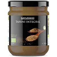 Naturseed Tahini Pasta de Sésamo Ecologico- Bio - Raw- Salsa Sin Sal Organica Para Hummus Hecha Solo de Sesamo Integral…